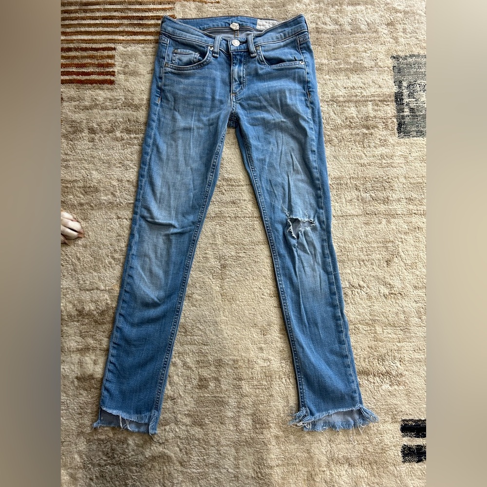 Distressed Rag and Bone Jeans